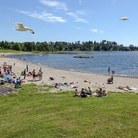Appartement Scandpoint Fornebu Near Sea Front With Outdoor Walk! Stabekk