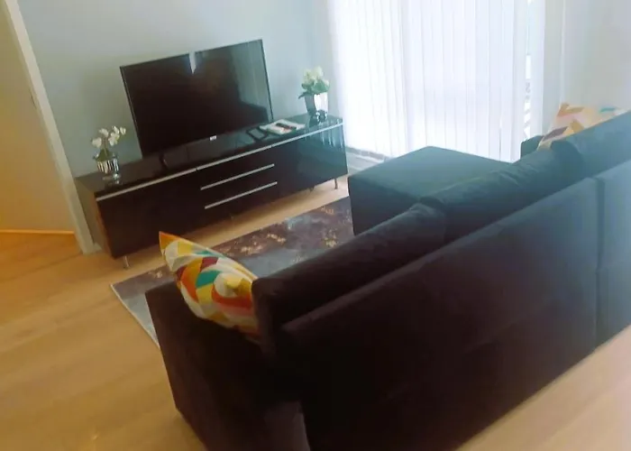 Apartmán Scandpoint Fornebu Near Sea Front With Outdoor Walk! Stabekk