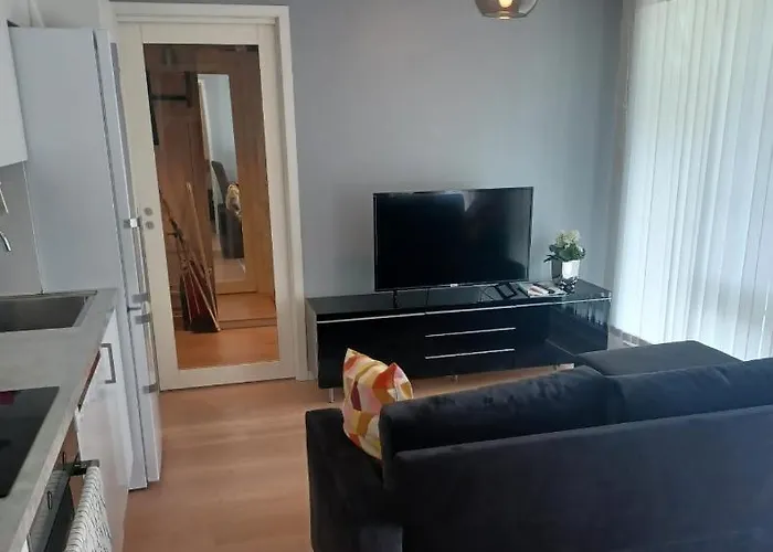 Apartmán Scandpoint Fornebu Near Sea Front With Outdoor Walk! *